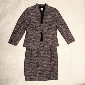 J. Crew tweed blazer and skirt suite size 4